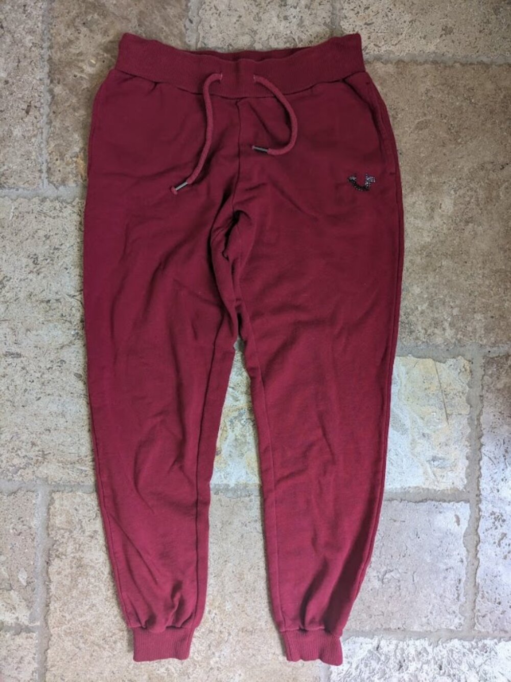 Genuine True Religion Rhinestone Sweats Joggers Size Small